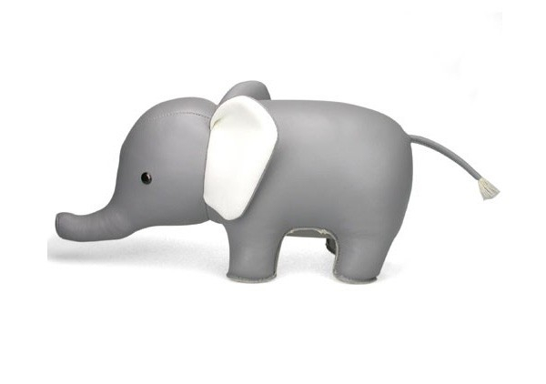 serre livres design elephant gris zuny