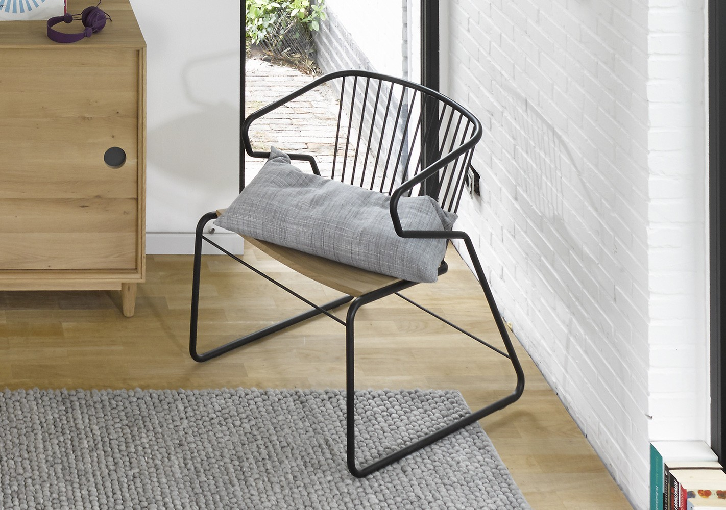 fauteuil gabbia design - ethnicraft