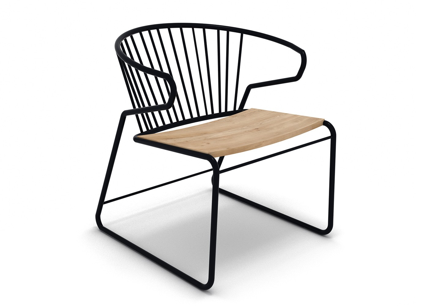 fauteuil gabbia design - ethnicraft