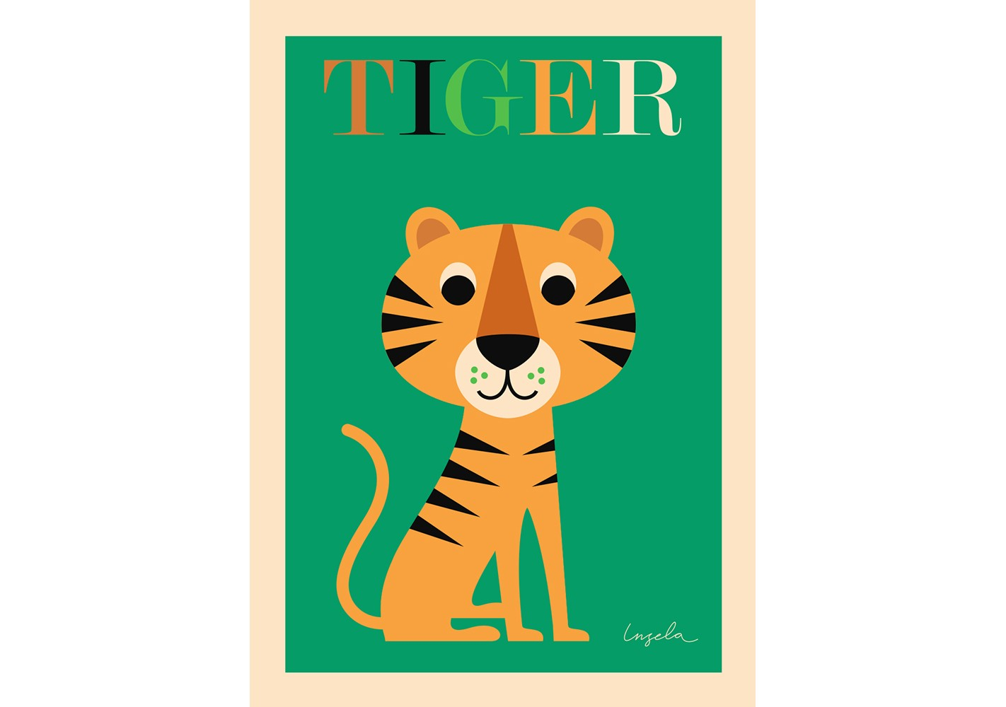 Poster Tigre - OMM DESIGN