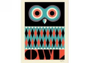 Poster Owl - OMM DESIGN