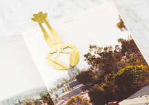 Marque pages homard laiton - OCTAEVO