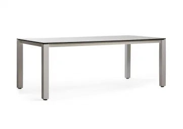 Table Machar top en HPL et pieds en aluminium - OASIQ