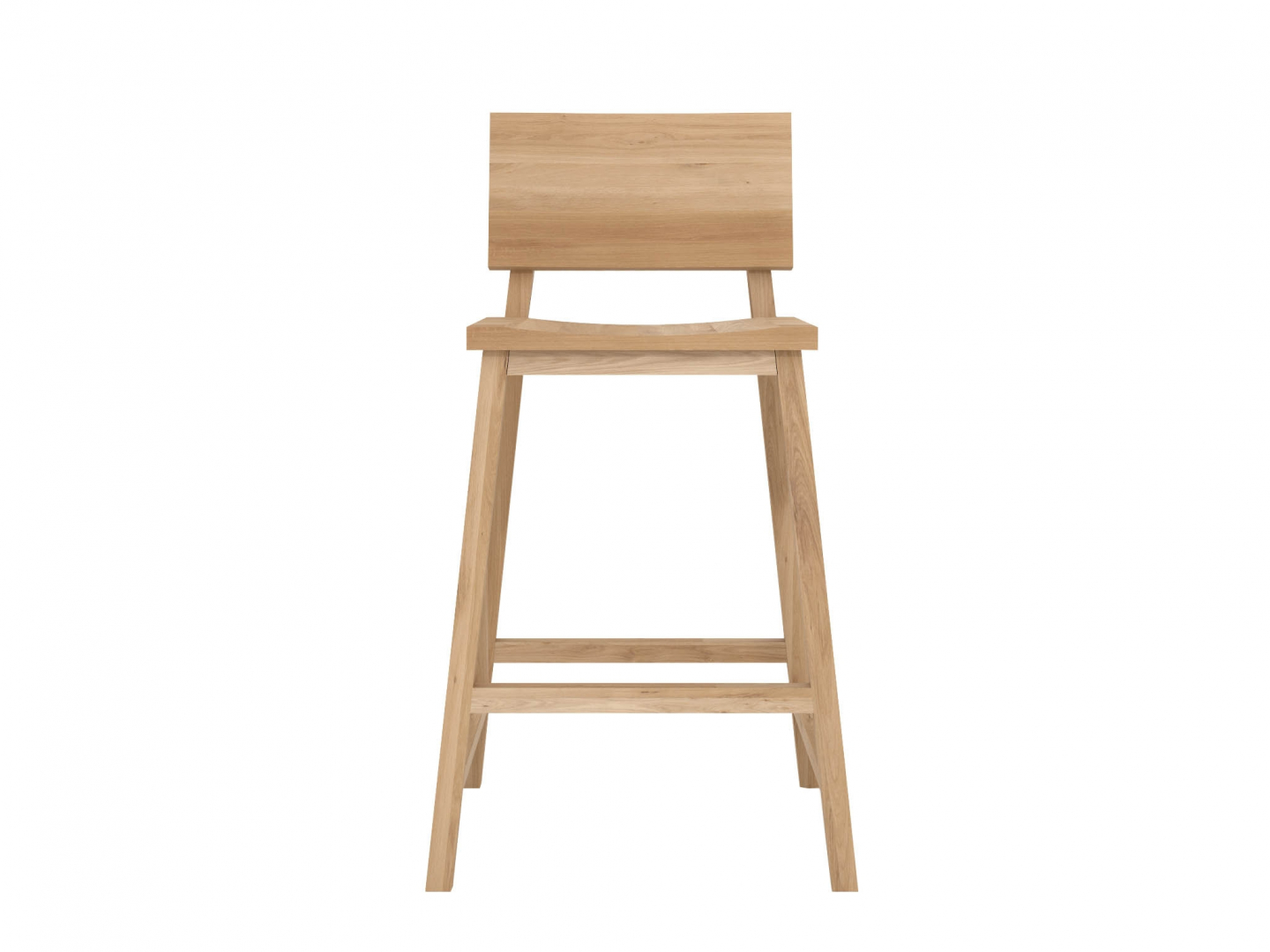 Chaise haute N3 en chêne design - ETHNICRAFT
