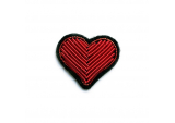 Broche Coeur rouge - MACON & LESQUOY