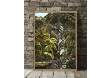Affiche Jungle 50x70 cm - THE DYBDAHL
