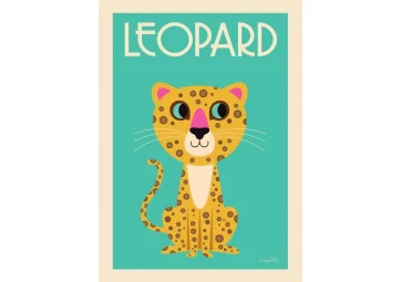 Poster Leopard - OMM DESIGN