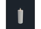 Bougie électronique Pillar - 7,8 x 23 cm - Ivoire 