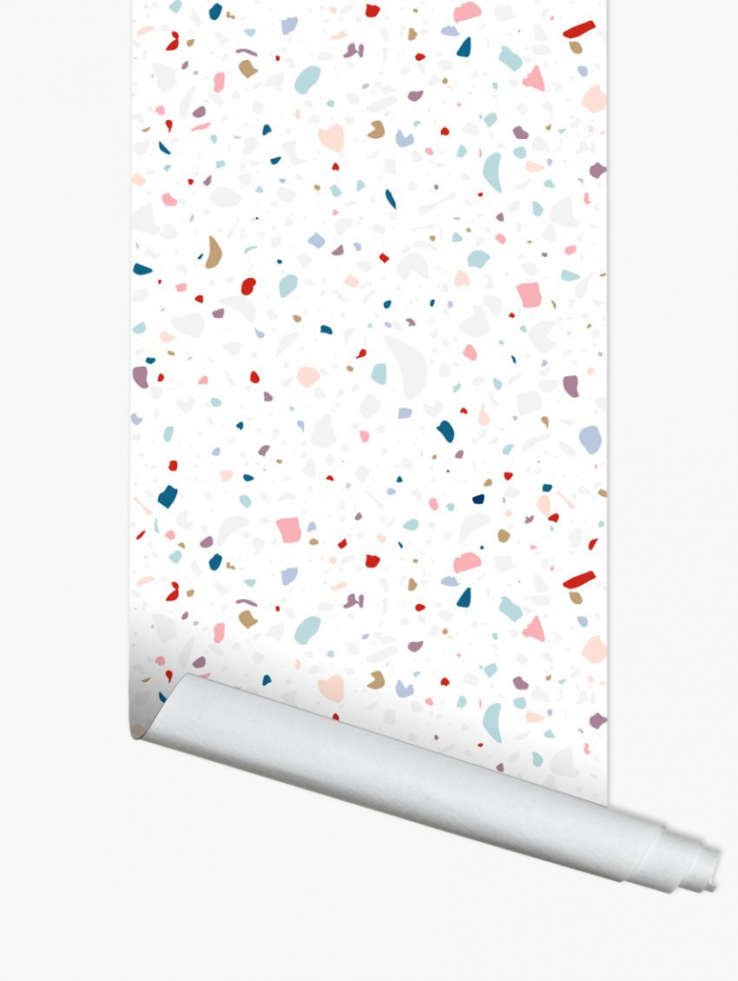 Rouleau de papier peint "Granite" multicolor - PAPERMINT