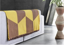Plaid couleur moutarde - MUUTO