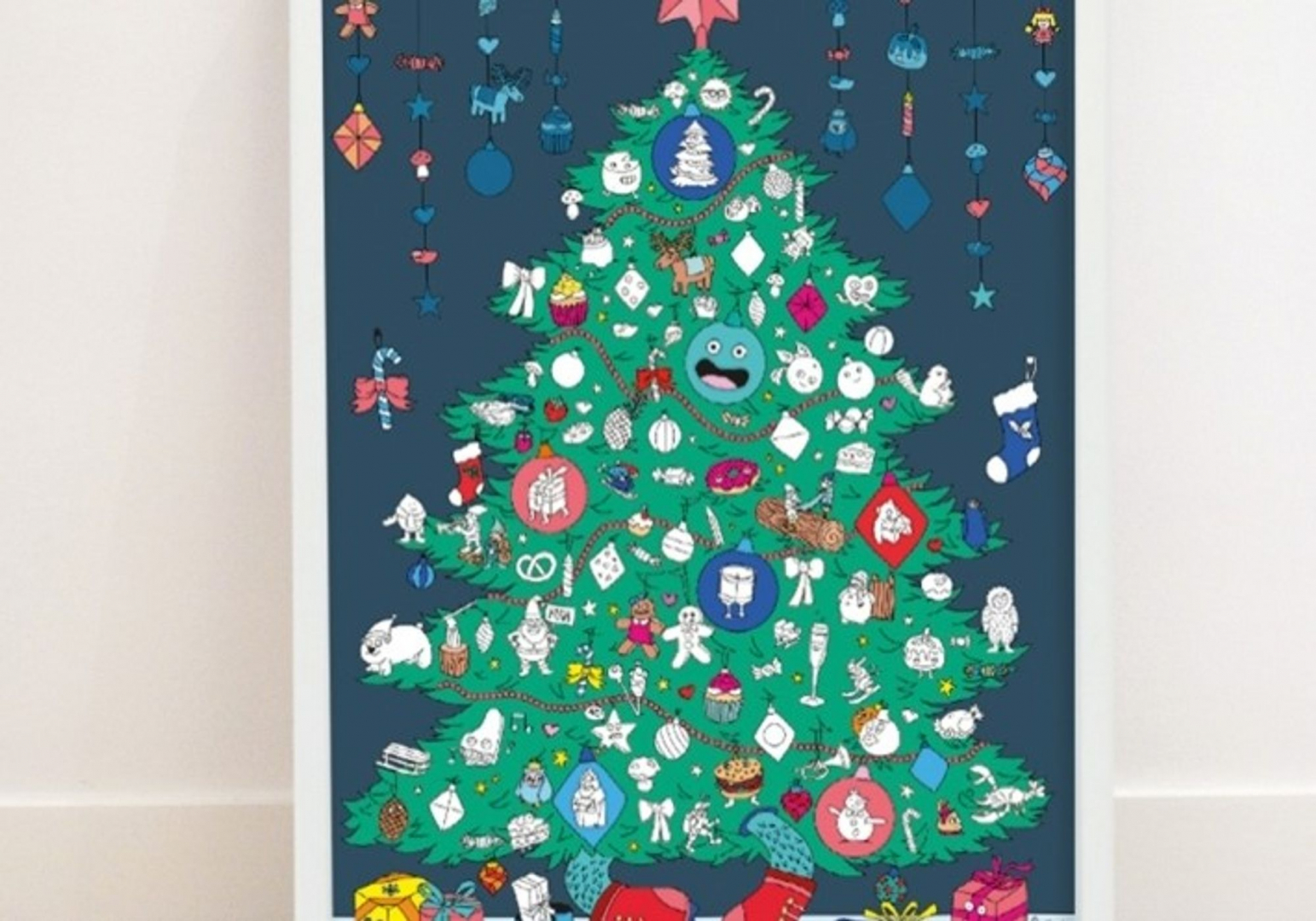 Poster et stickers Christmas Tree - OMY