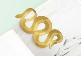 Marque pages serpent en laiton - OCTAEVO