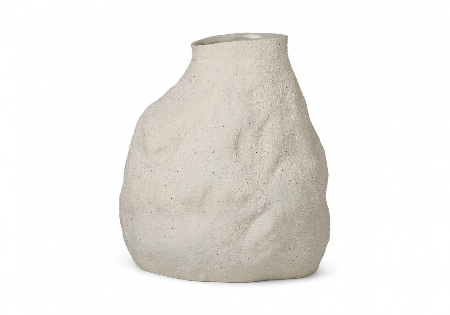 Grand vase vulca blanc - FERM LIVING
