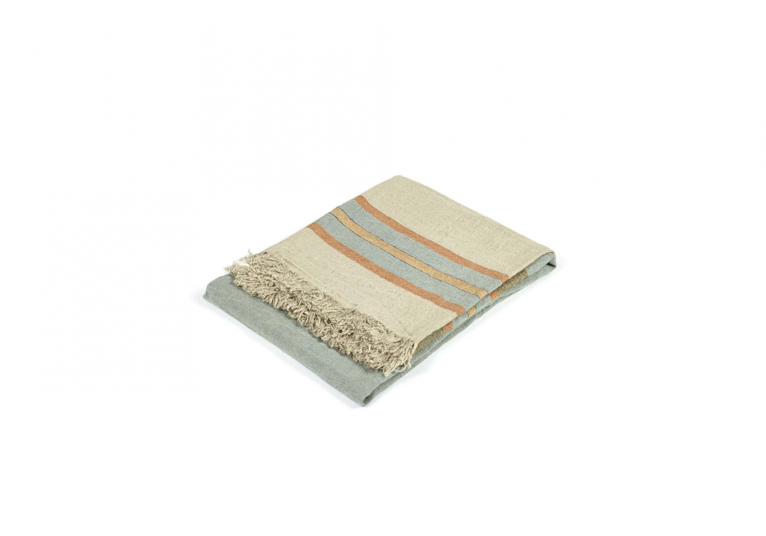 The Belgian Towel Fouta multi stripe - LIBECO