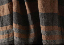 The Belgian Towel Fouta Black stripe - LIBECO