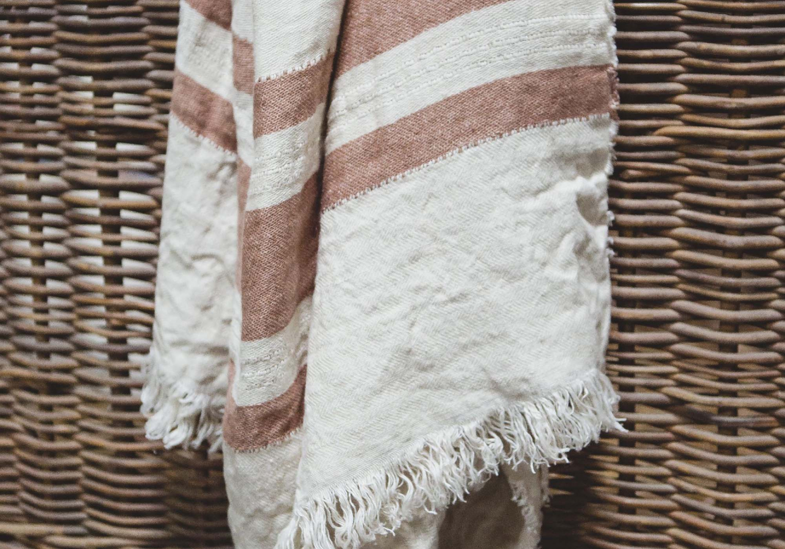 The Belgian Towel Fouta harlan stripe - LIBECO