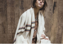 The Belgian Towel Fouta Harlan stripe - LIBECO
