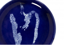 Assiette S lapis lazuli poivron blanc Feast Ottolenghi - SERAX