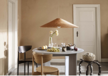 Abat-jour Dou en rotin Ø90 - FERM LIVING