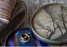 Plateau Black Tree large - ETHNICRAFT