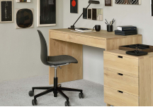 Bureau Wave en chêne - ETHNICRAFT