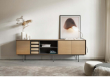 Buffet Aura en tobacco et modules graphite - TREKU