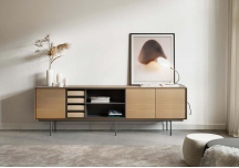 Buffet Aura en tobacco et modules graphite - TREKU