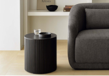 Table d'Appoint Roller Max en acajou - ETHNICRAFT