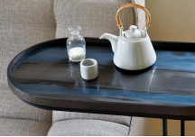 Plateau Graphite Organic oblong - ETHNICRAFT