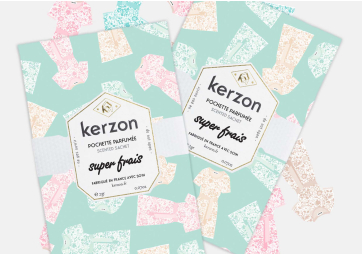 Lot de 2 Sachets parfumés - Super Frais - KERZON
