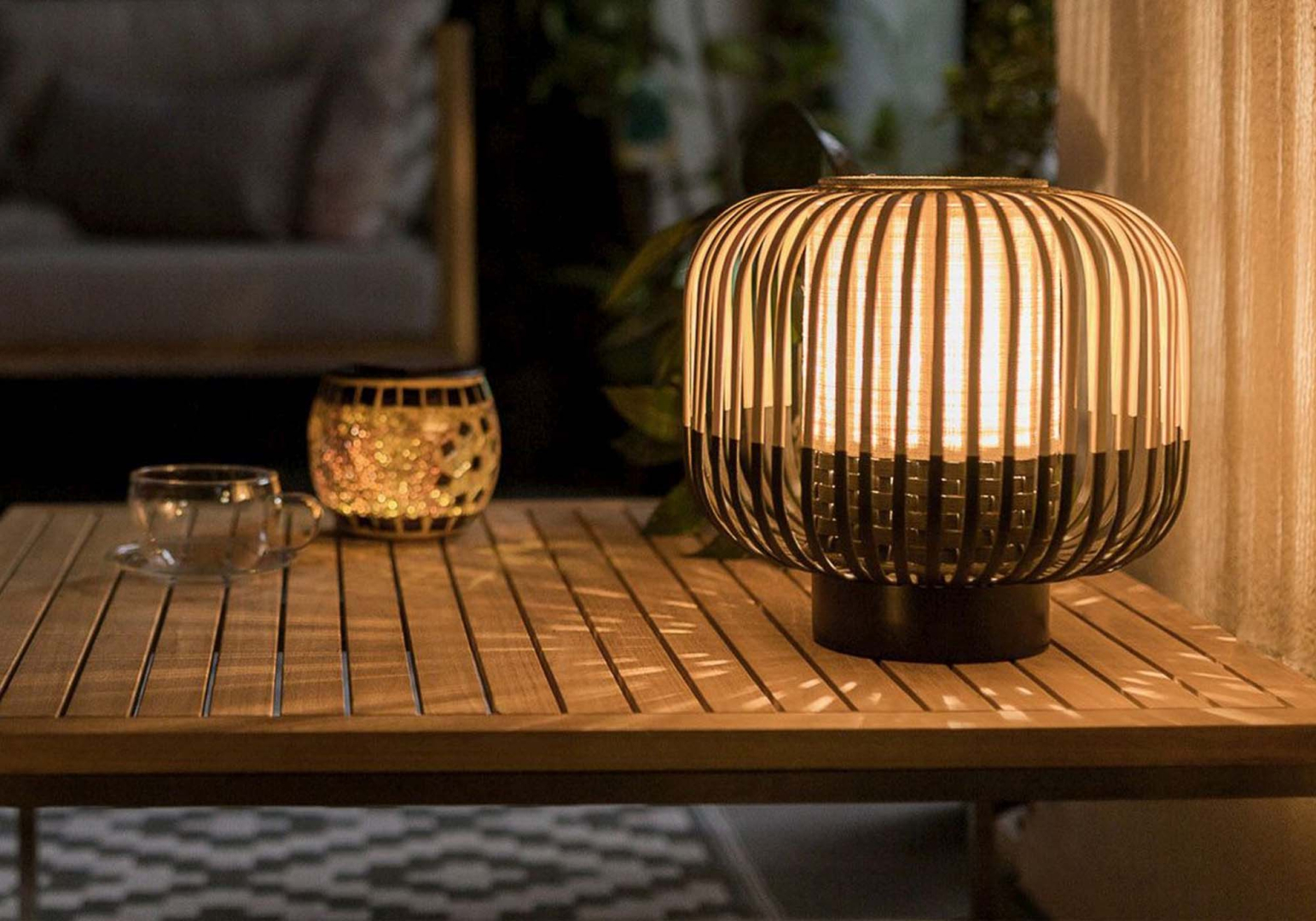 Lampe bamboo light - FORESTIER