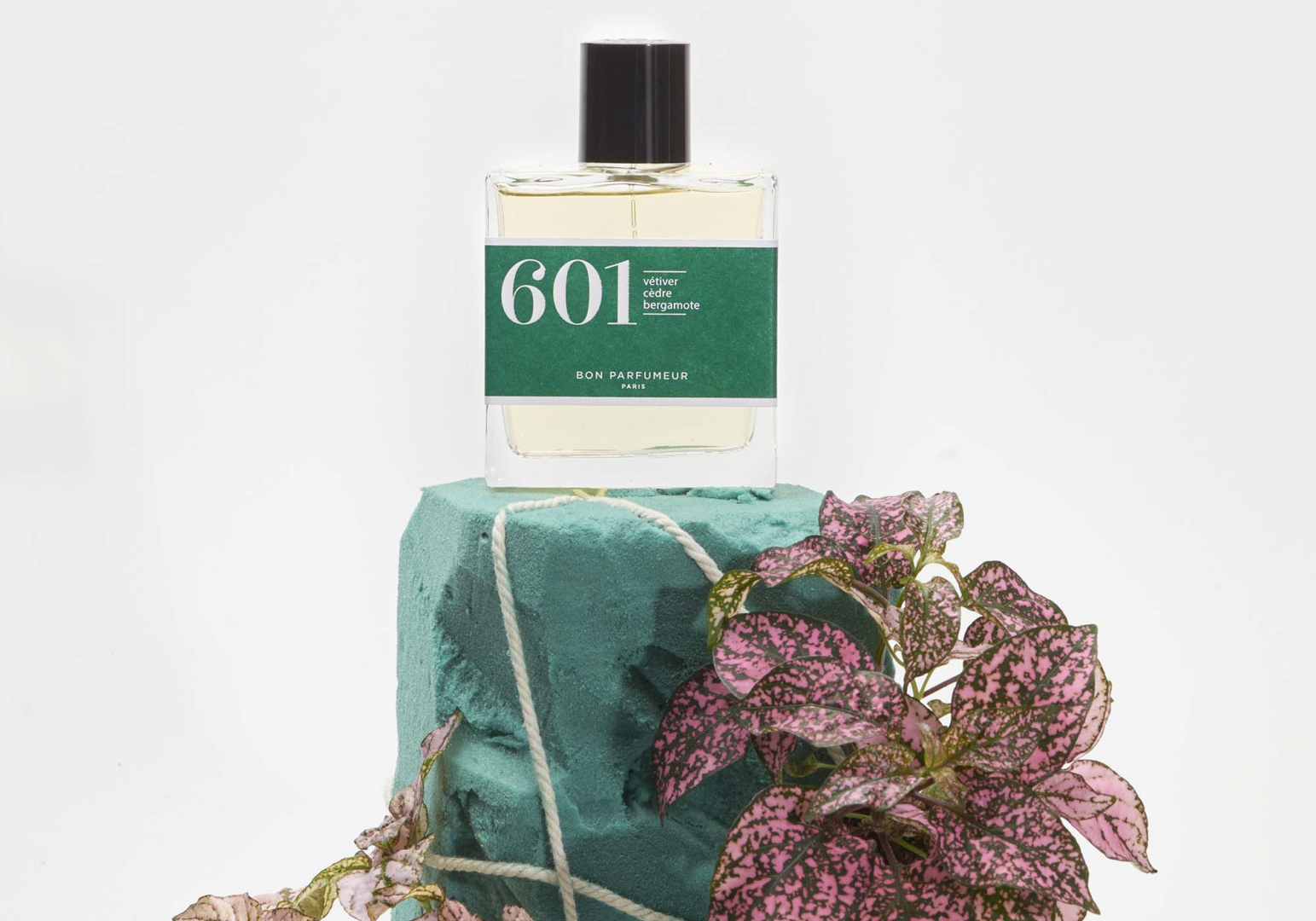 Parfum 601 Vétiver Cèdre Bergamote 30ml - BON PARFUMEUR