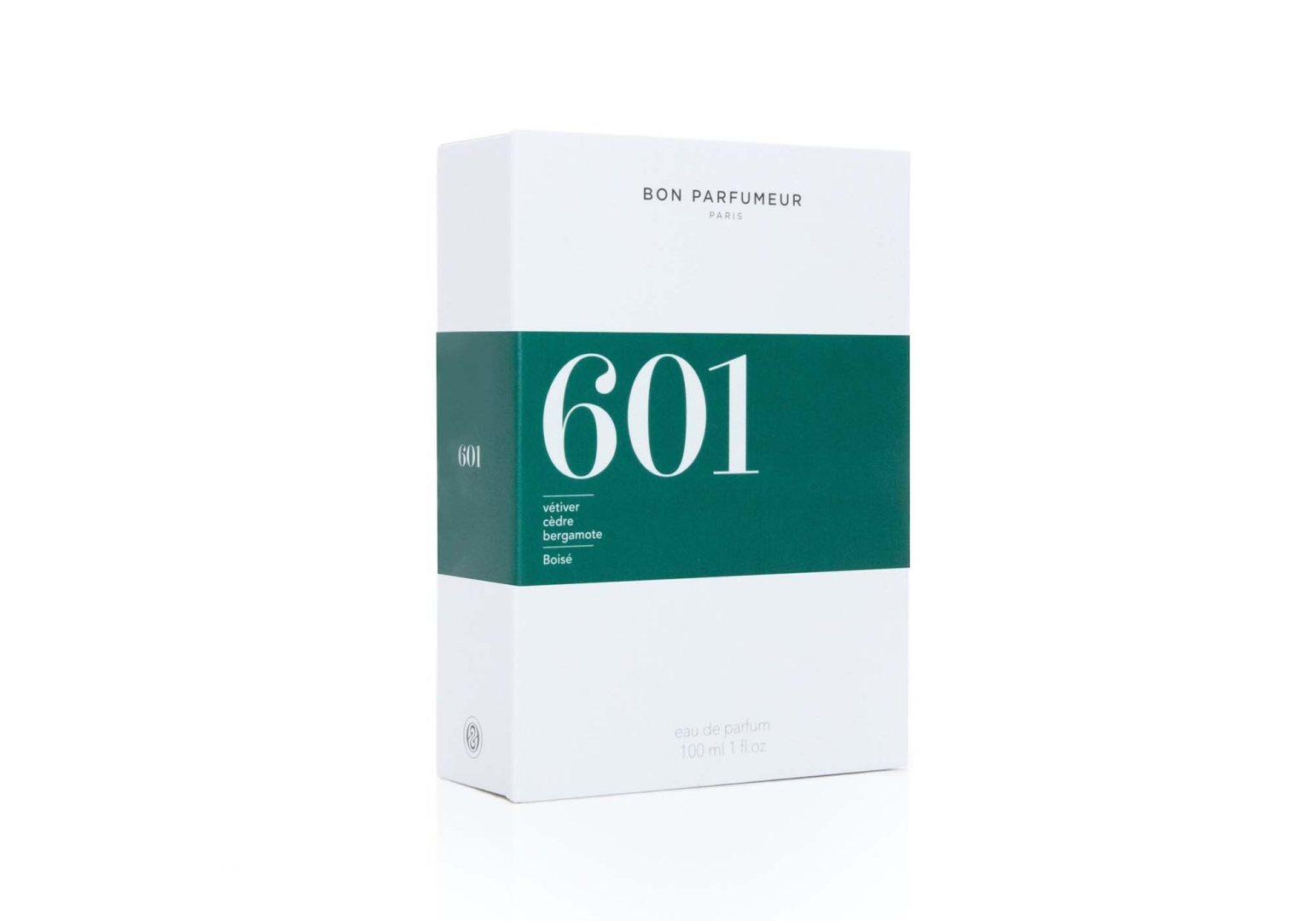 Parfum 601 Vétiver Cèdre Bergamote 30ml - BON PARFUMEUR