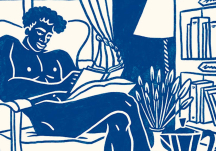 Affiche Bergère en cuir - SALAM EDITIONS