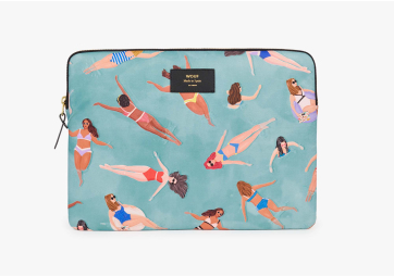 Housse Macbook 13" et 14" Swimmers - WOUF