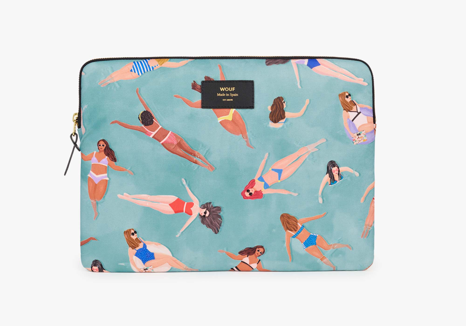 Housse Macbook 13" Swimmers - WOUF