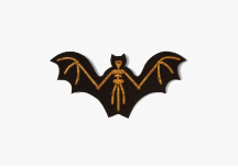 Broche Squelette de chauve souris grande boite - MACON & LESQUOY