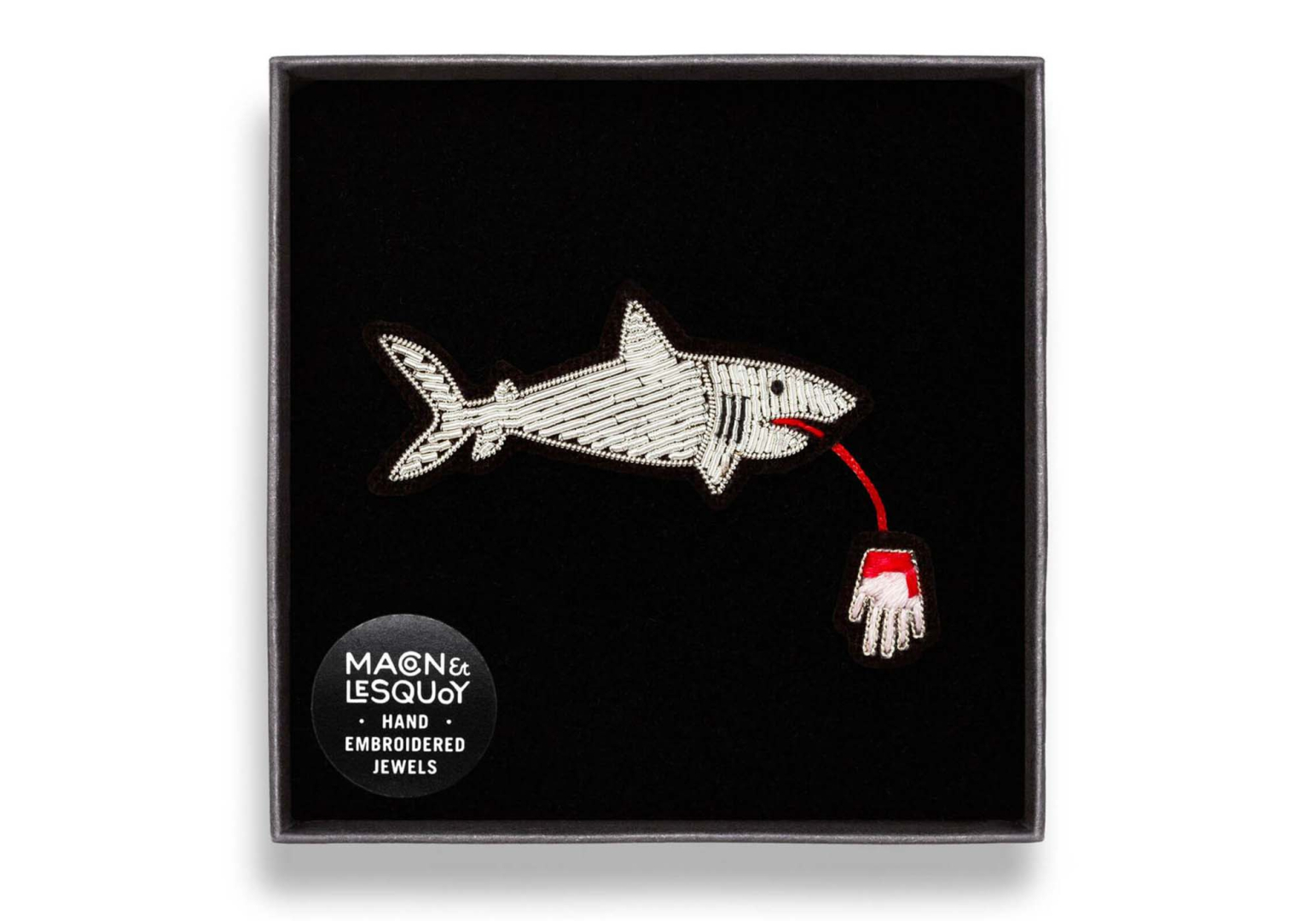 Broche "requin" - MACON & LESQUOY