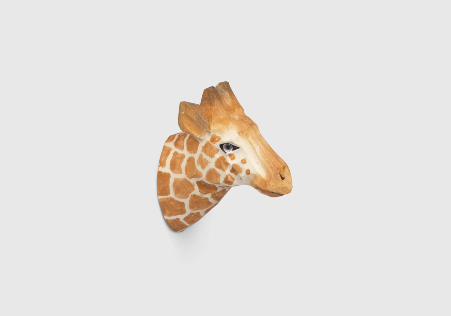 Patère Girafe - sculpté à la main - FERM LIVING