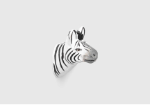 Patère Zèbre - FERM LIVING