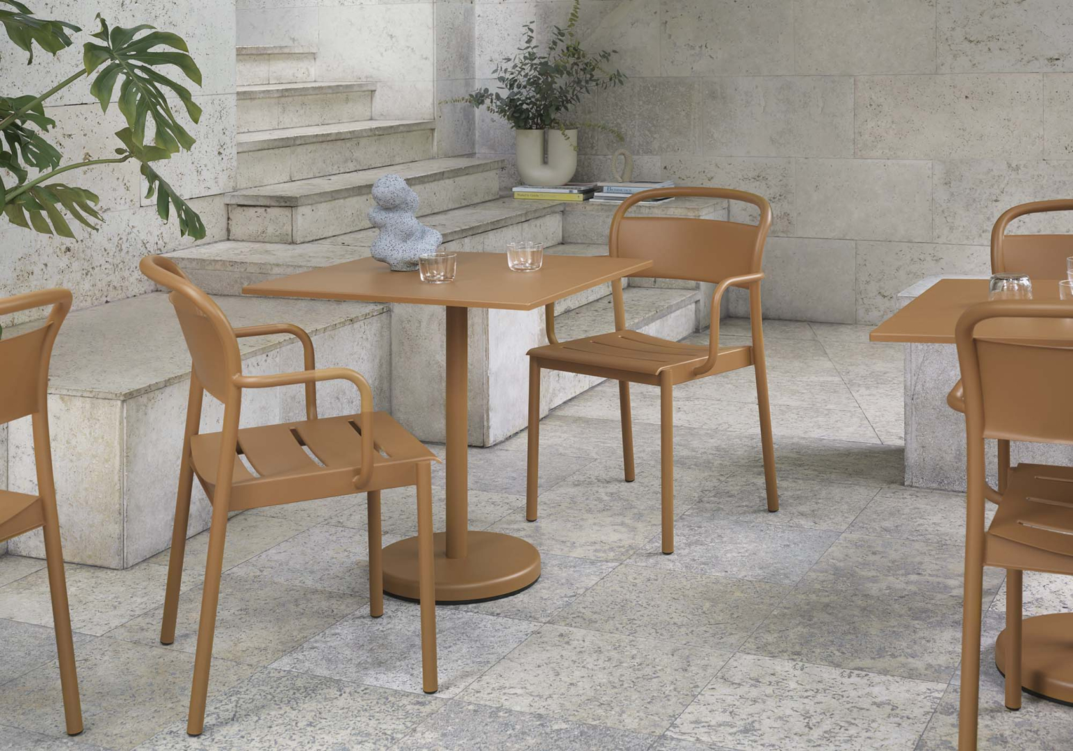 Table Café Linear 70 x 70 cm - MUUTO