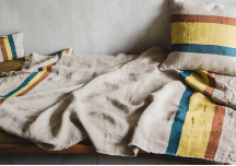 The Belgian Towel Fouta Mercurio Stripe - LIBECO