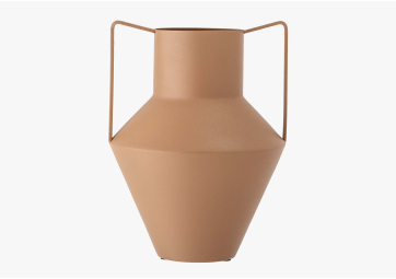 Vase Lola brun en metal - BLOOMINGVILLE