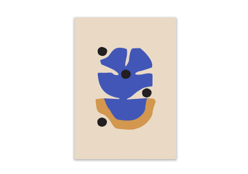Affiche "Flor Azul" 30x40 - PAPER COLLECTIVE