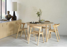 Table a rallonge ronde Bok - ETHNICRAFT