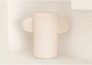 Vase Ambre avec anses - OUSTAO