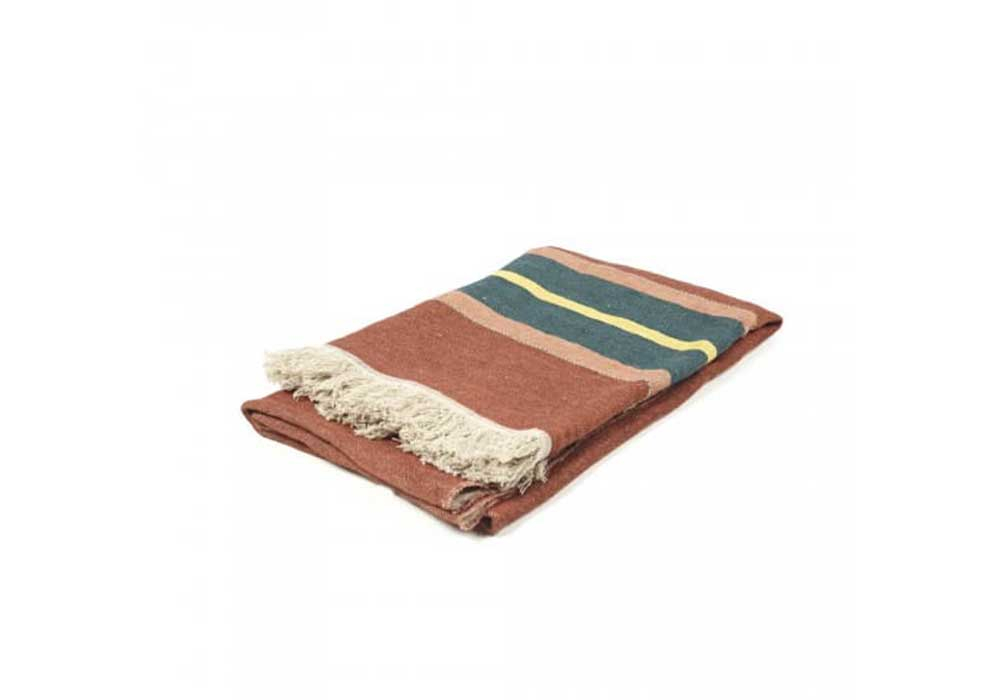 The Belgian Towel Fouta Old Rose - LIBECO