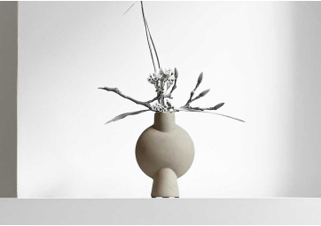 Vase Sphere Bulb sand mini - 101 COPENHAGEN