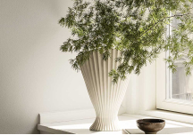 Vase Fountain en grès - FERM LIVING