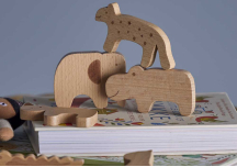 Animaux en bois Bianca - BLOOMINGVILLE